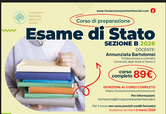 Corso di preparazione “Esame di Stato – Sezione B” (sessione 1)