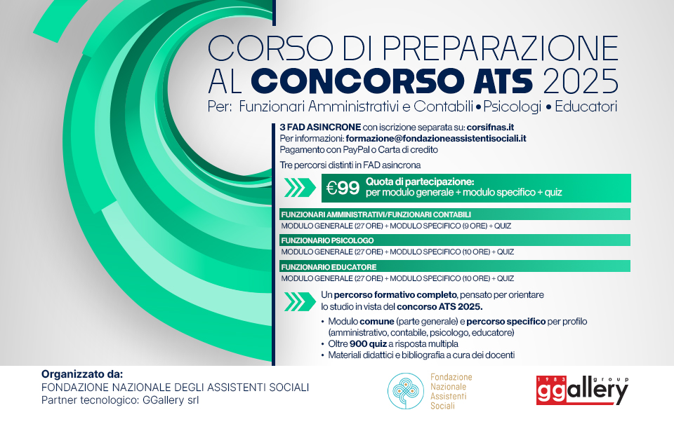 CORSO ATS - AMMINISTRATIVI E CONTABILI